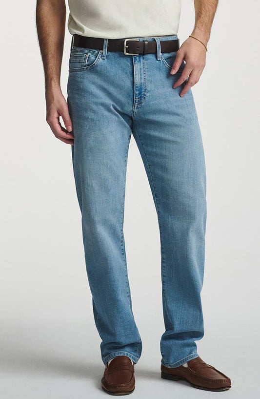 Zach Straight Leg Jeans (Bleached Williamsburg) (Regular, Big & Tall)