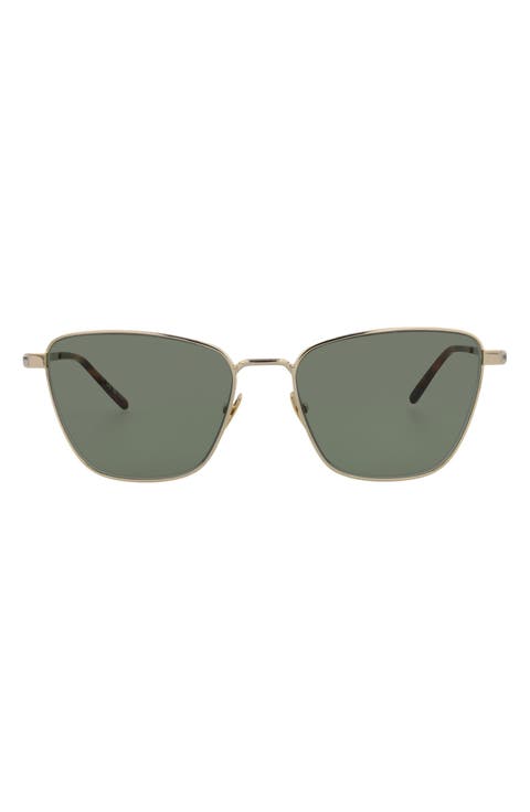 57mm Cat Eye Sunglasses