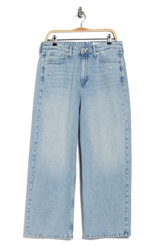 Lori Mid Rise Nonstetch Crop Jeans