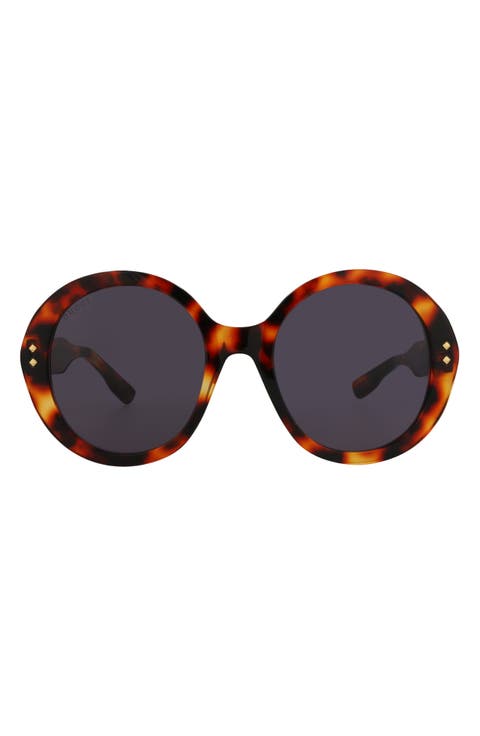 54mm Round Sunglasses