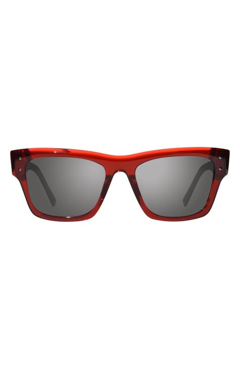 Gafas de sol cuadradas polarizadas índigo