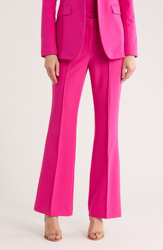 Pintuck Flare Pants