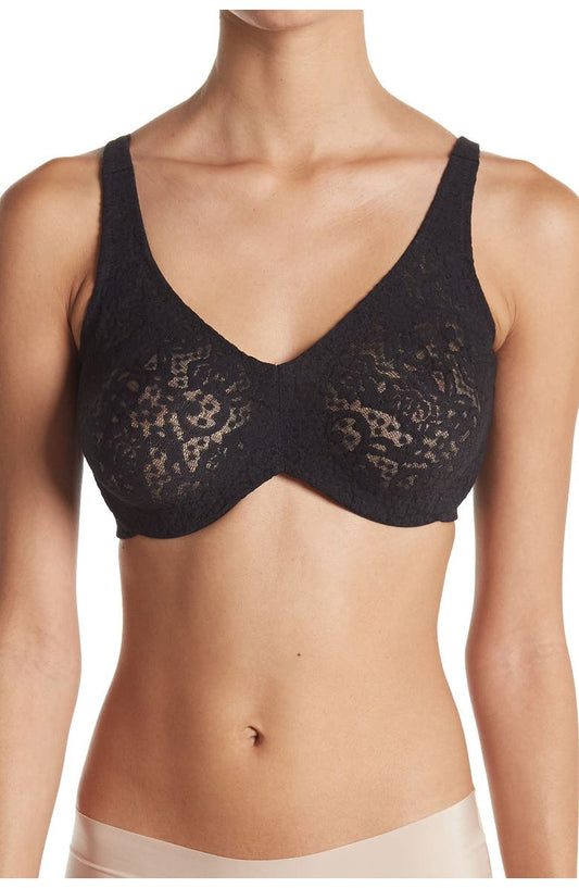 Halo Lace Full Figure Underwire Bra