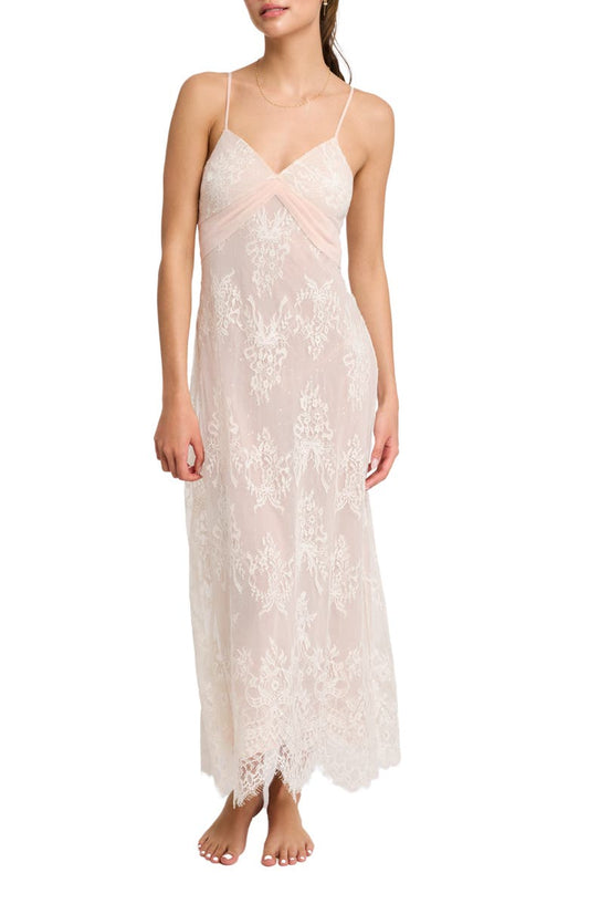 Giselle Lace & Chiffon Gown