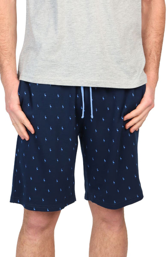 Byrd Print French Terry Shorts