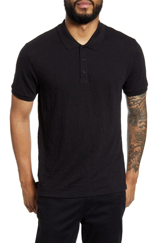 Cotton Slub Jersey Polo