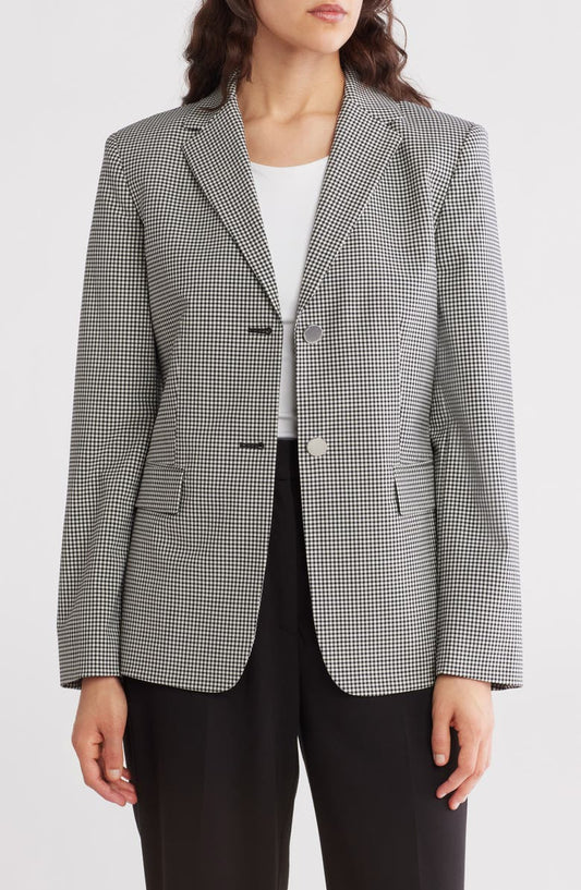 Stretch Wool Slim Fit Blazer Jacket