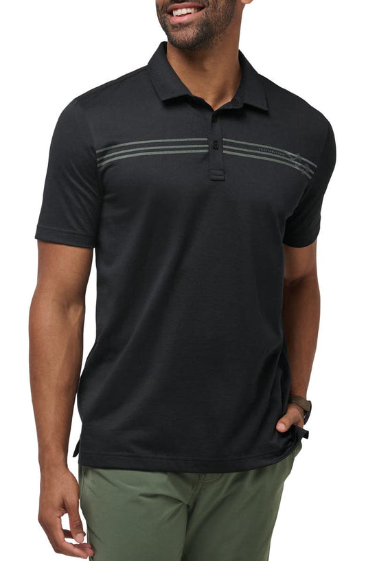 Harbor Patrol Stripe Piqué Polo