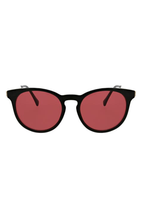 Gafas de sol redondas de ojo de cerradura de 52 mm