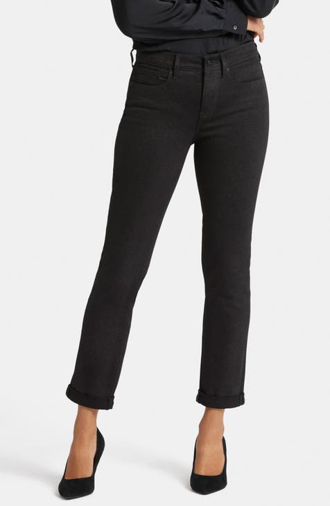 Vaqueros de corte slim con puños en el tobillo Sheri (Glamorous)