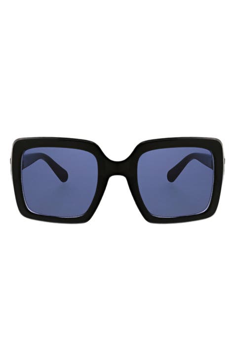 Gafas de sol cuadradas oversize de 52 mm