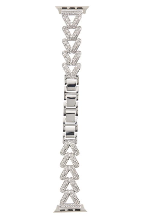 Pulsera reloj Bling Herringbone Apple Watch