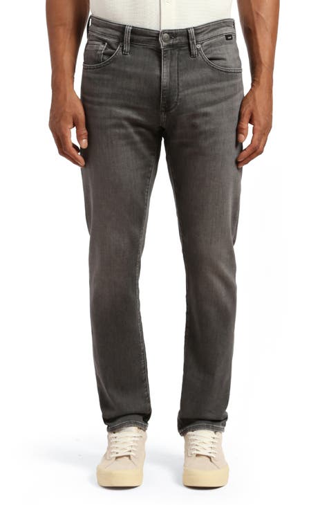 Jeans Marcus Athletic Slim Straight Leg (Smoke Brushed)
