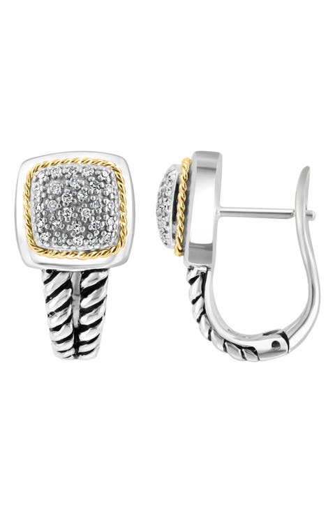 Diamond Pavé Earrings