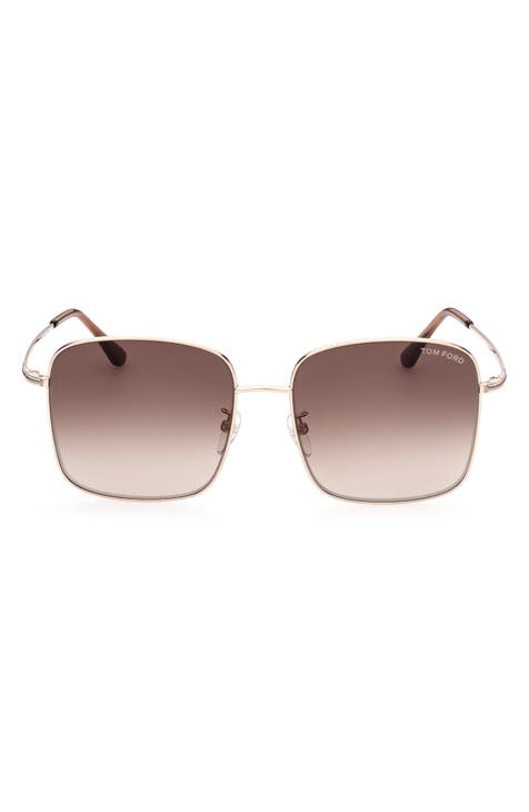 Gafas de sol cuadradas de 59 mm