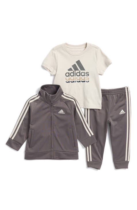 Chaqueta de chándal de tricot, camiseta con logotipo gráfico y conjunto de chándal (bebé)