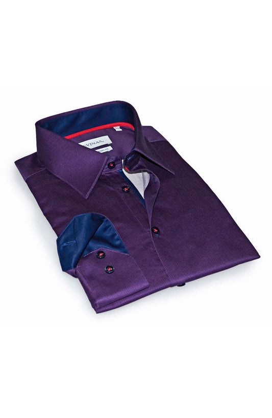 Contemporary Fit Modern Business Dress Shirt