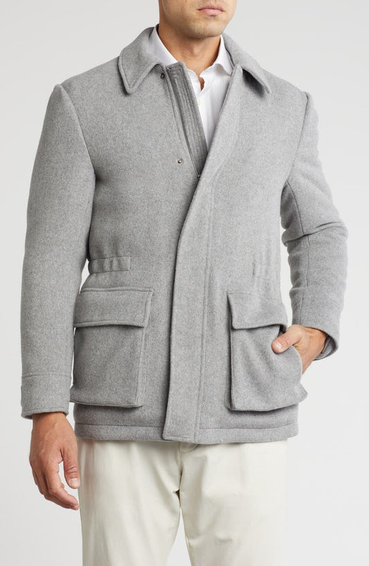 Wool Blend Car Coat (Regular & Big)