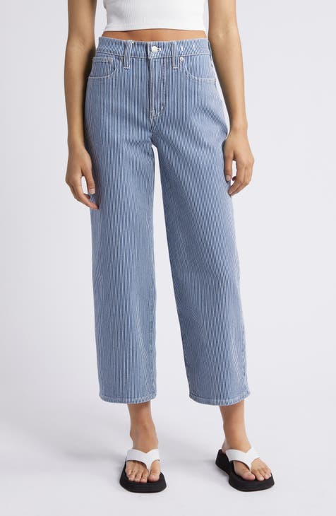 Los jeans cortos vintage de pierna ancha perfectos (Indigo Railroad)