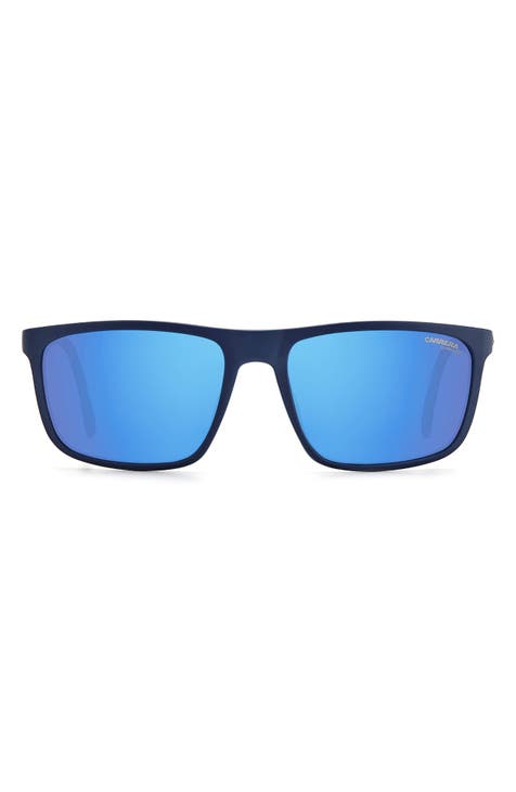 Gafas de sol rectangulares polarizadas de 58 mm