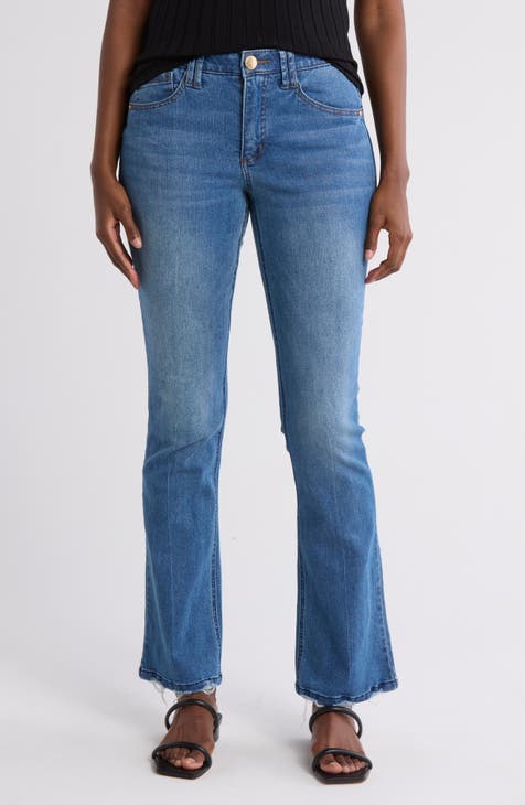 Jeans con corte tipo bota Itty Bitty de cintura alta