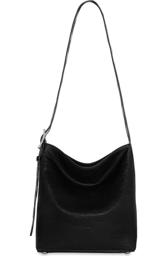 Crosby Leather Bucket Shoulder Bag
