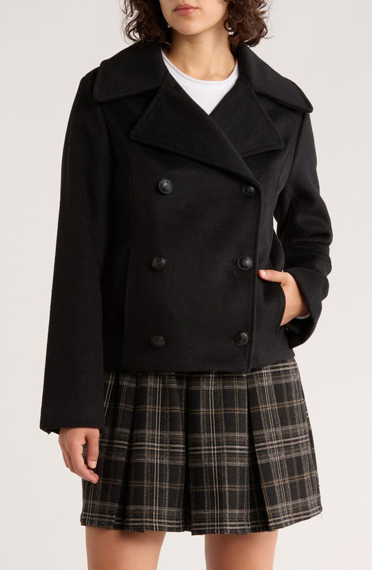 Double Breasted Peacoat
