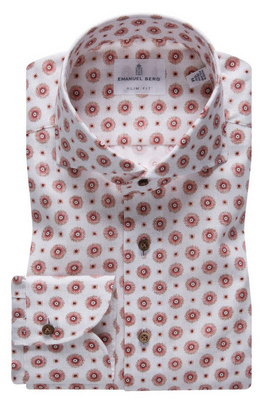 Slim Fit Hybrid Knit Dress Shirt