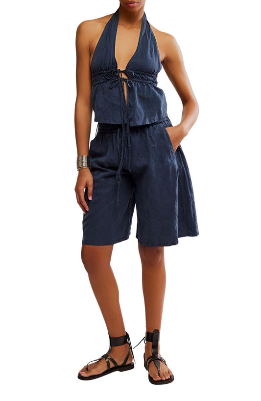 Sidra Halter Top & Shorts Set