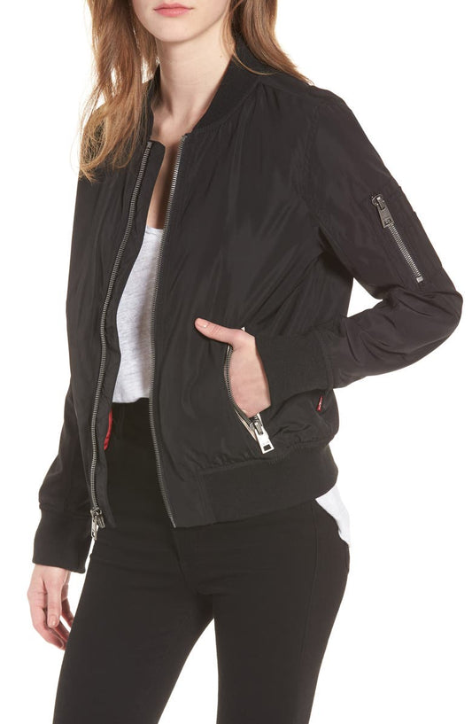 MA-1 Satin Bomber Jacket