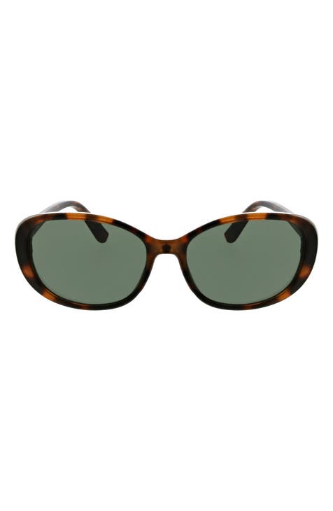 Gafas de sol ovaladas de 38 mm de los 90