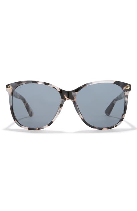 58mm Round Sunglasses