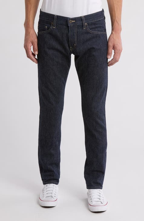 Jeans pitillo a rayas Tellis (Foreman)