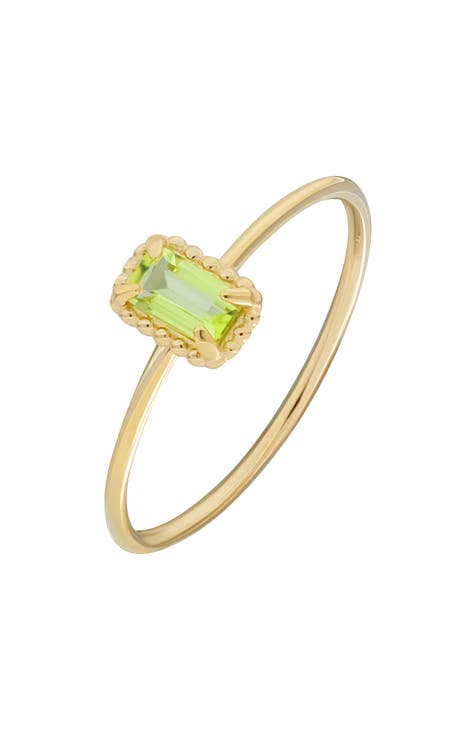 Anillo Tendencia Piedra de Color (Exclusivo Nordstrom)