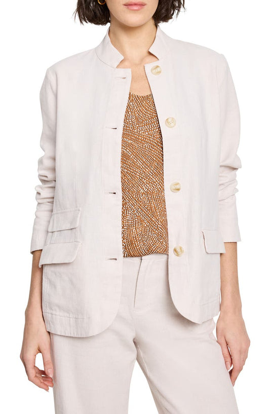 Ava Cotton & Linen Blazer