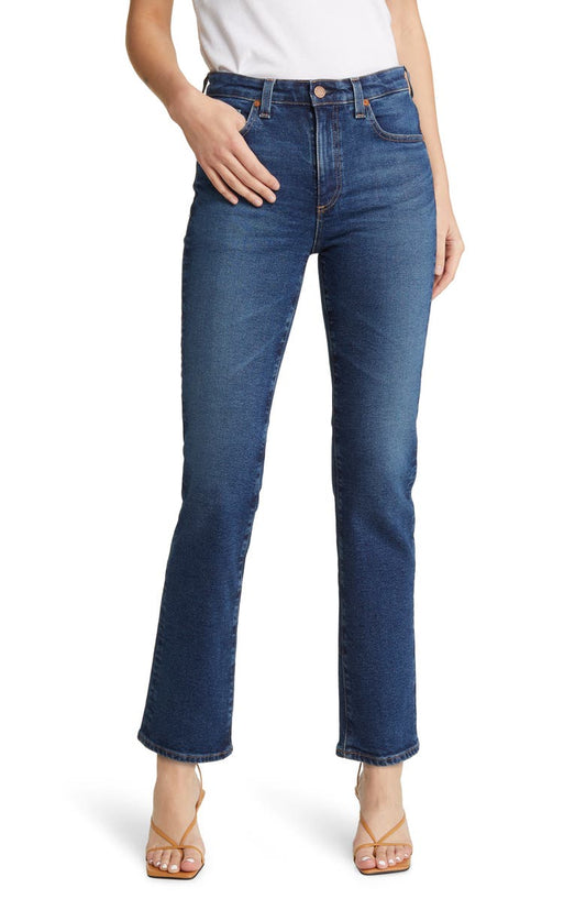 Saige High Waist Straight Leg Jeans