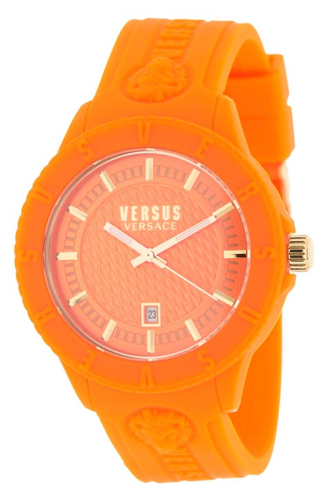 Reloj de cuarzo con correa de silicona para hombre, 42 mm