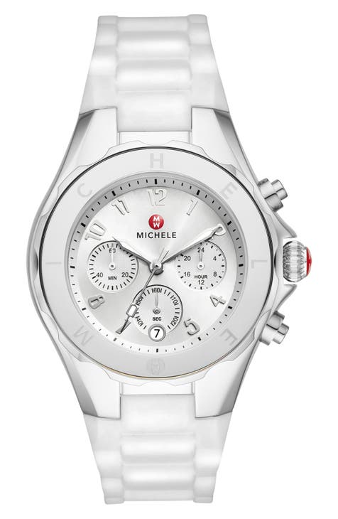 Reloj Jellybean Cronógrafo con correa de silicona, 38 mm