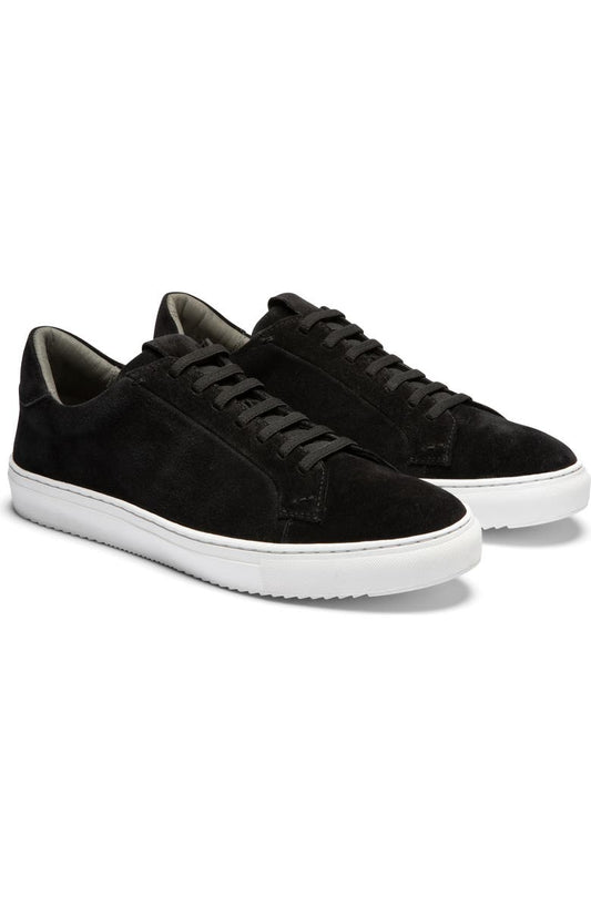 Elastic Lace Leather Sneaker (Men)