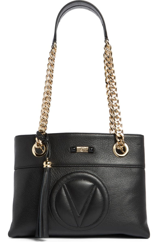 Kalo Signature Leather Tote Bag