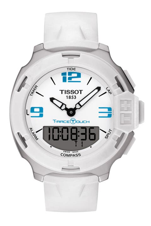Reloj deportivo T-Race Touch para hombre, 42,2 mm