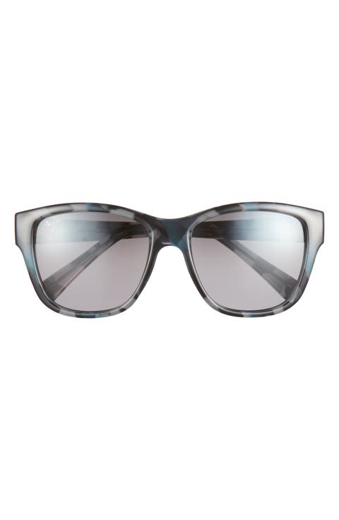 53mm Core Rectangle Polarized Sunglasses