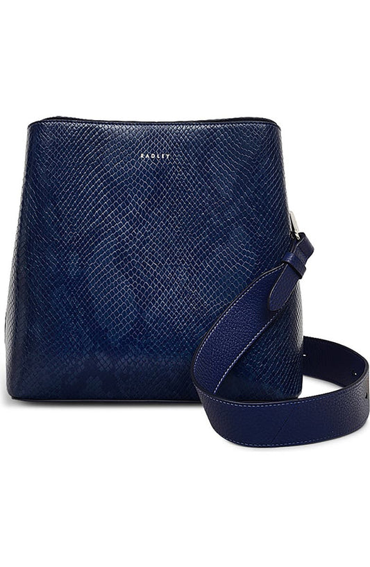 Duke's Place Snake Embossed Medium Crossbody Bag