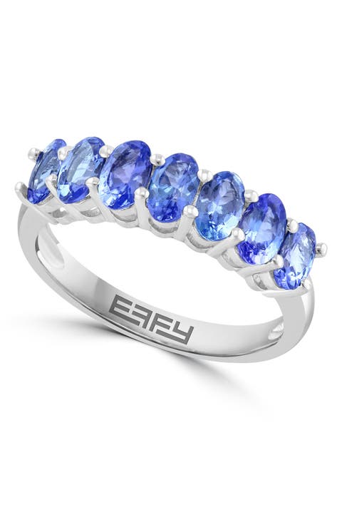 Sterling Silver Tanzanite Ring