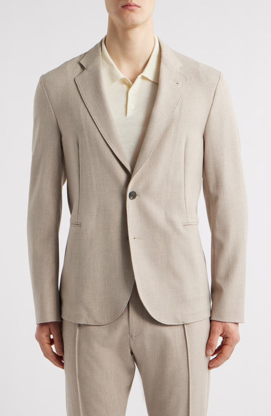 Mélange Stretch Gabardine Sport Coat