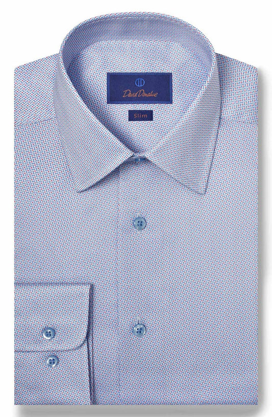 Slim Fit Twill Dress Shirt