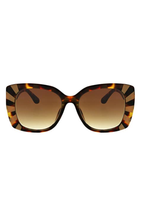Gafas de sol de mariposa oversize de 58 mm
