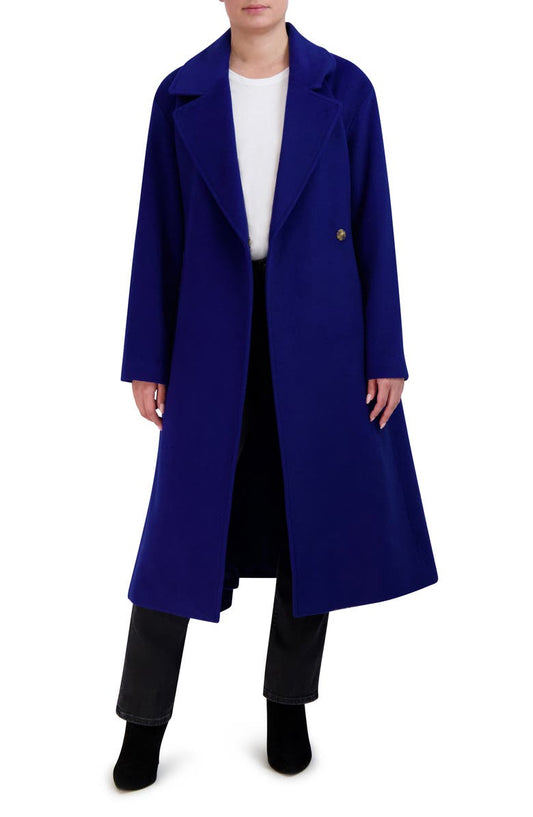 Slick Wool Blend Coat