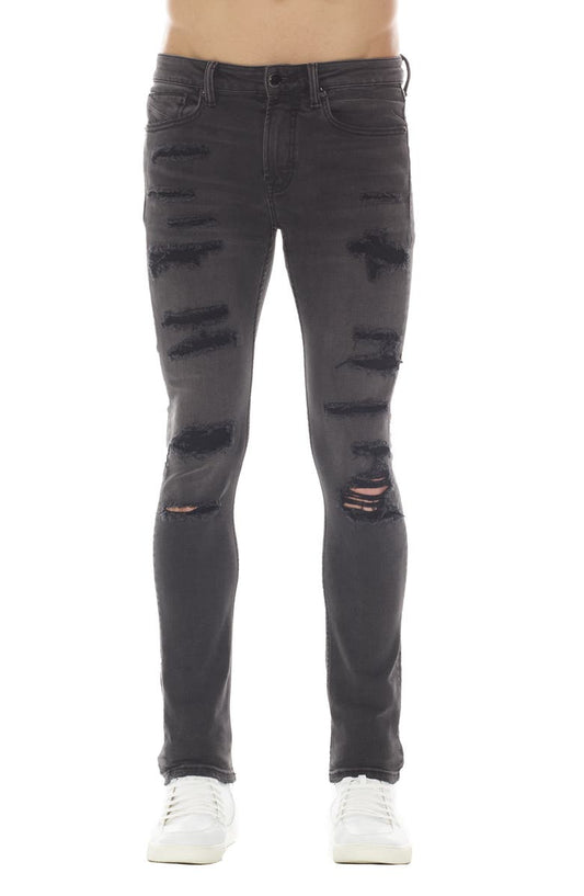Strat Ripped Super Skinny Jeans (Phantom)