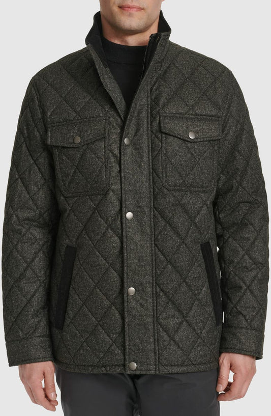 Diamond Quilted Jacket